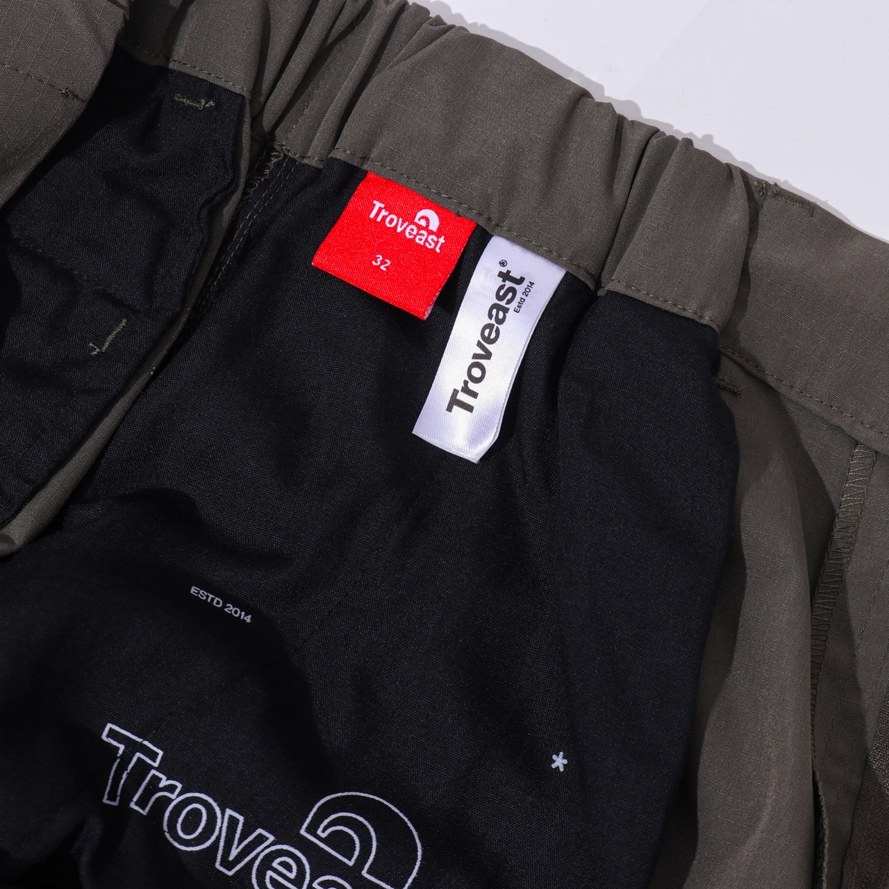 Troveast Celana Panjang Trackpants Daily Cargo Ripstop Stretch Army Slim Fit