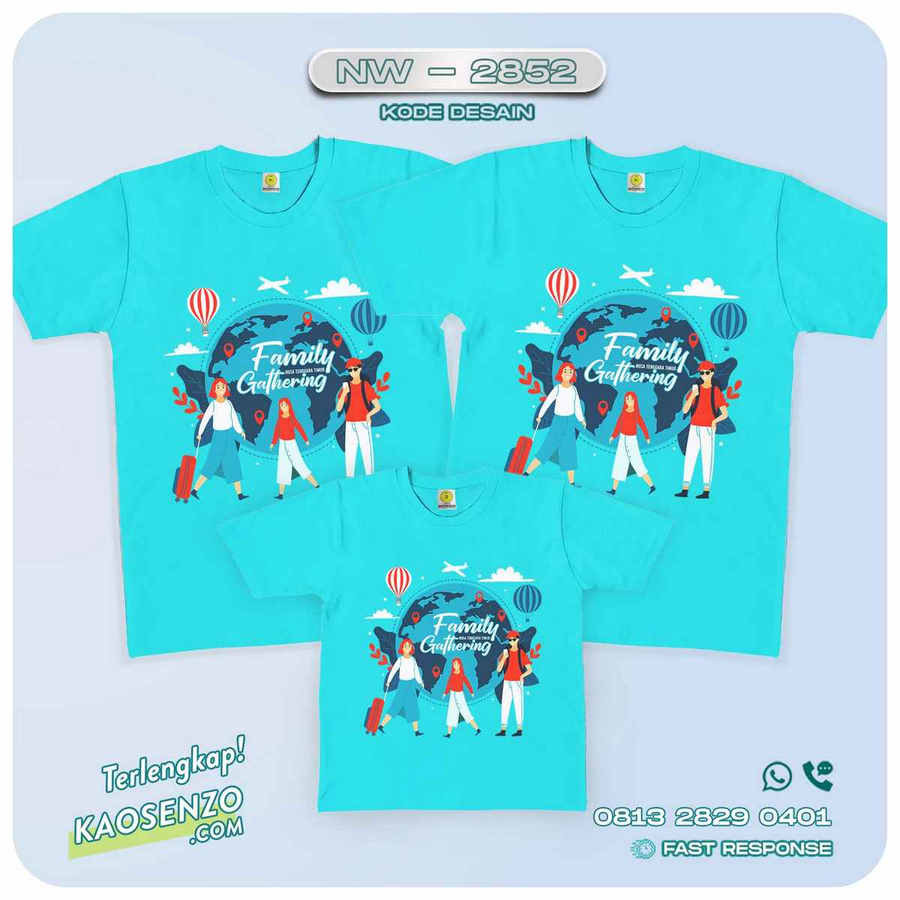 Jual Kaos Family Gathering Keren Desain Kaos Couple Terbaru