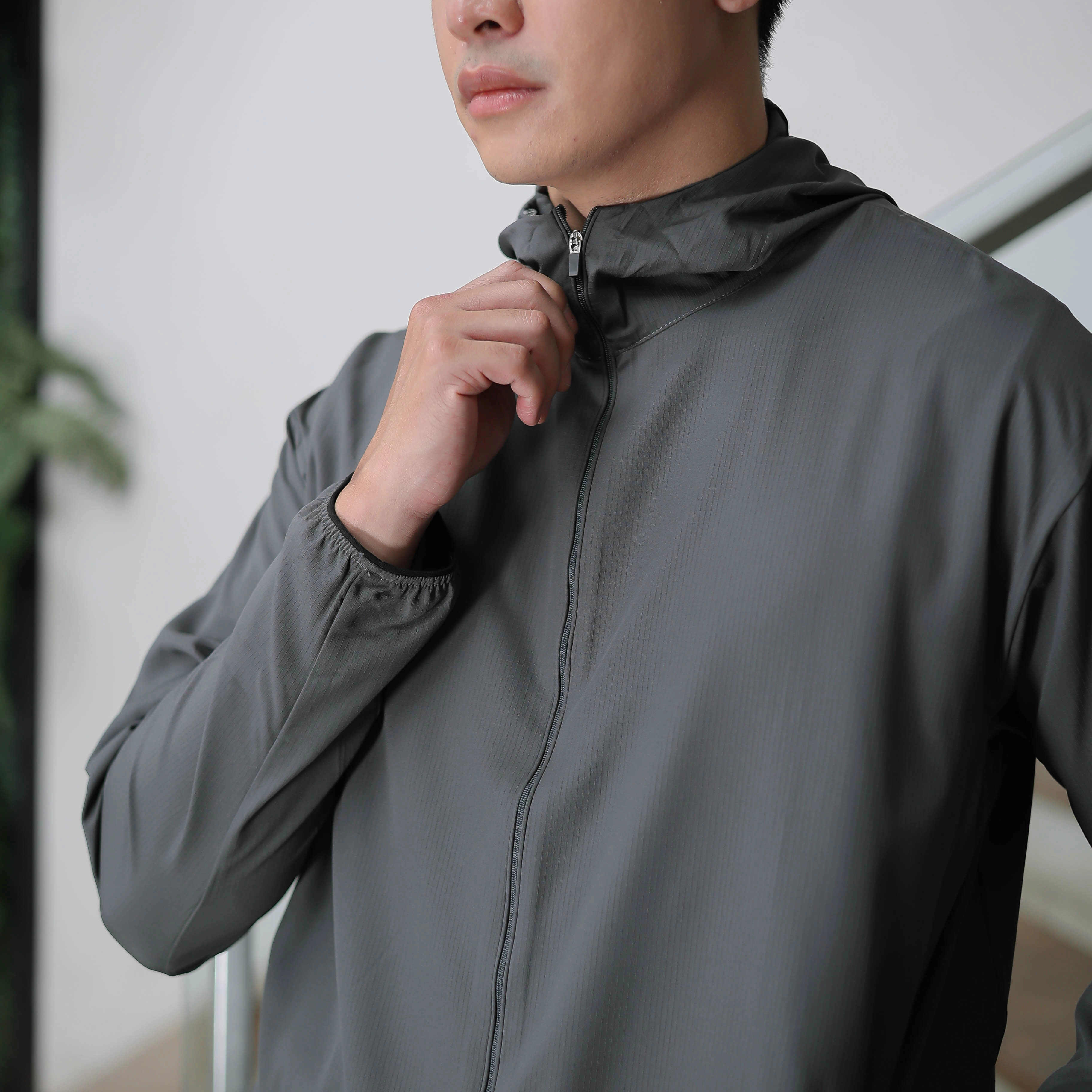 Troveast Cozy Daily Jacket Pocket Series Grey