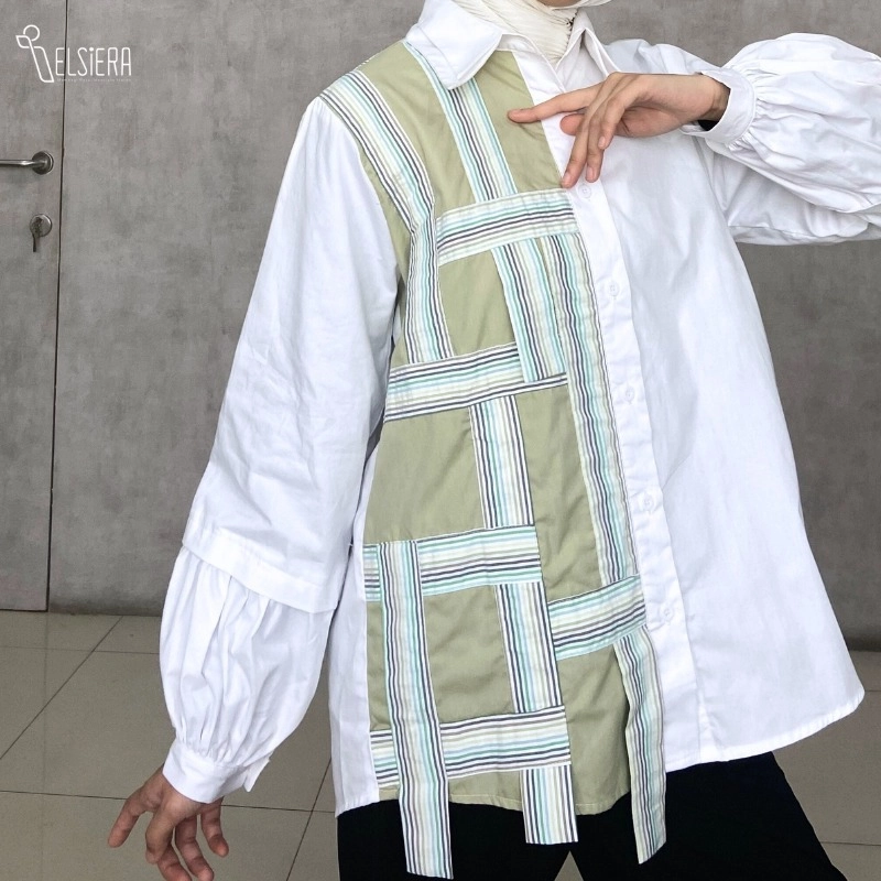 Raima Shirt Mint dan Matcha Vol2