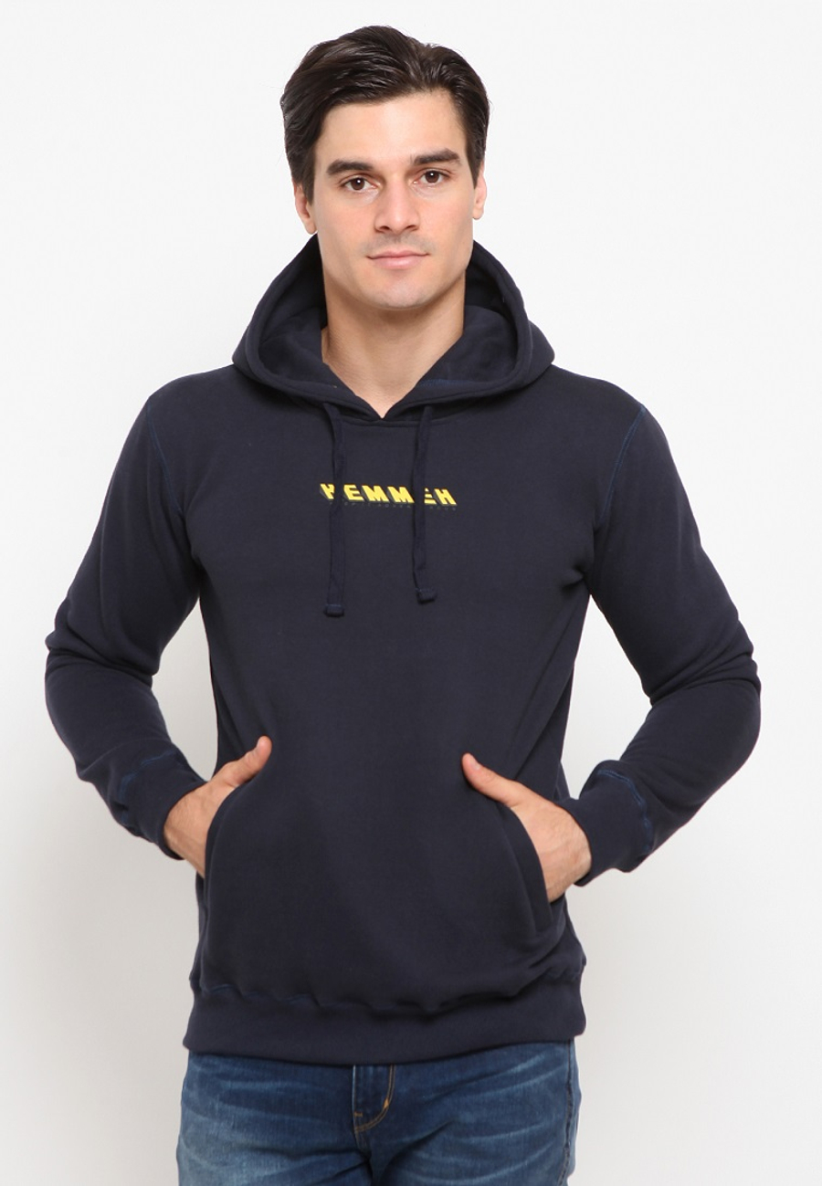 Hemmeh Pullover Navy Zipperhod