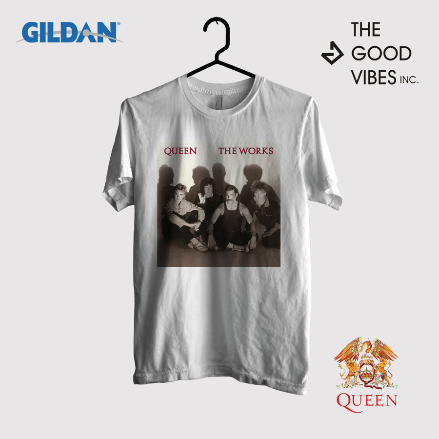  Kaos  Queen Original  Gildan The Works