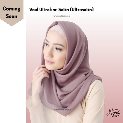 Supplier Kain Hijab Voal Premium Ultrasatin Ecer Termurah Di Jbandung I Ig Nonatextile 081919203096