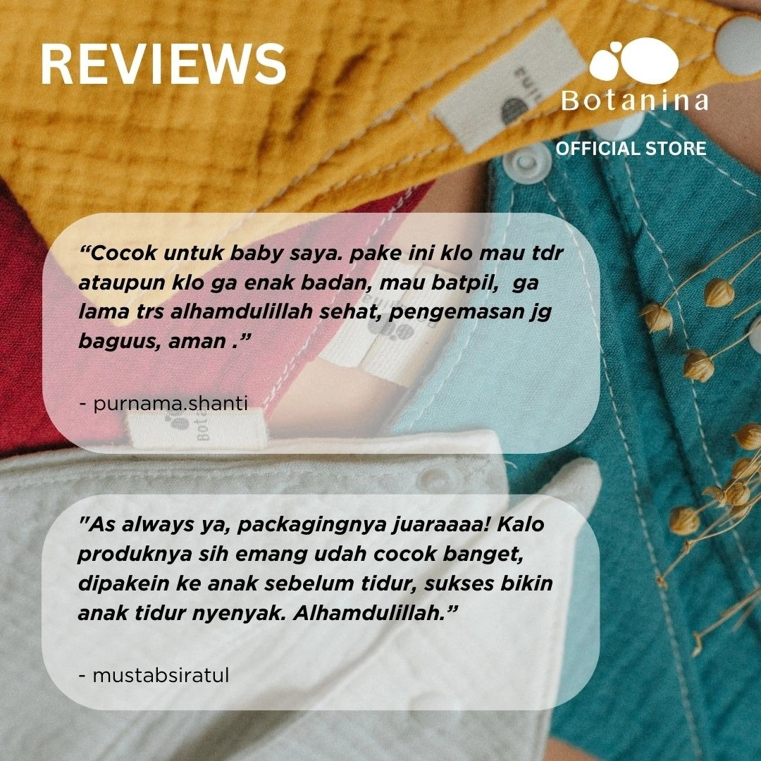 Botanina Sungkup Baby & Kid Comforting Oil | Baby Oil Minyak Telon Pijat Anak
