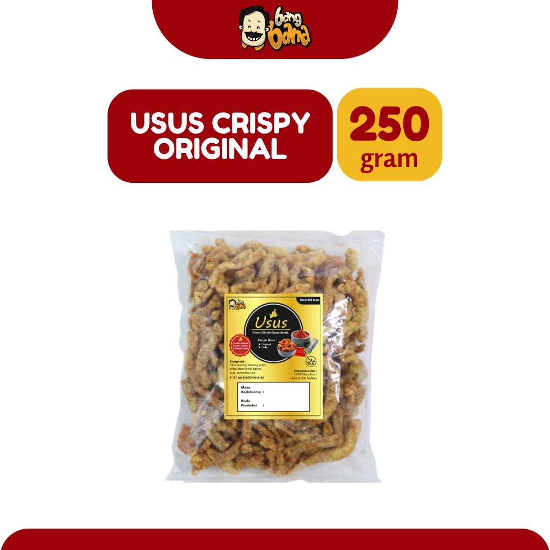 Usus Crispy Rasa Original 250gr