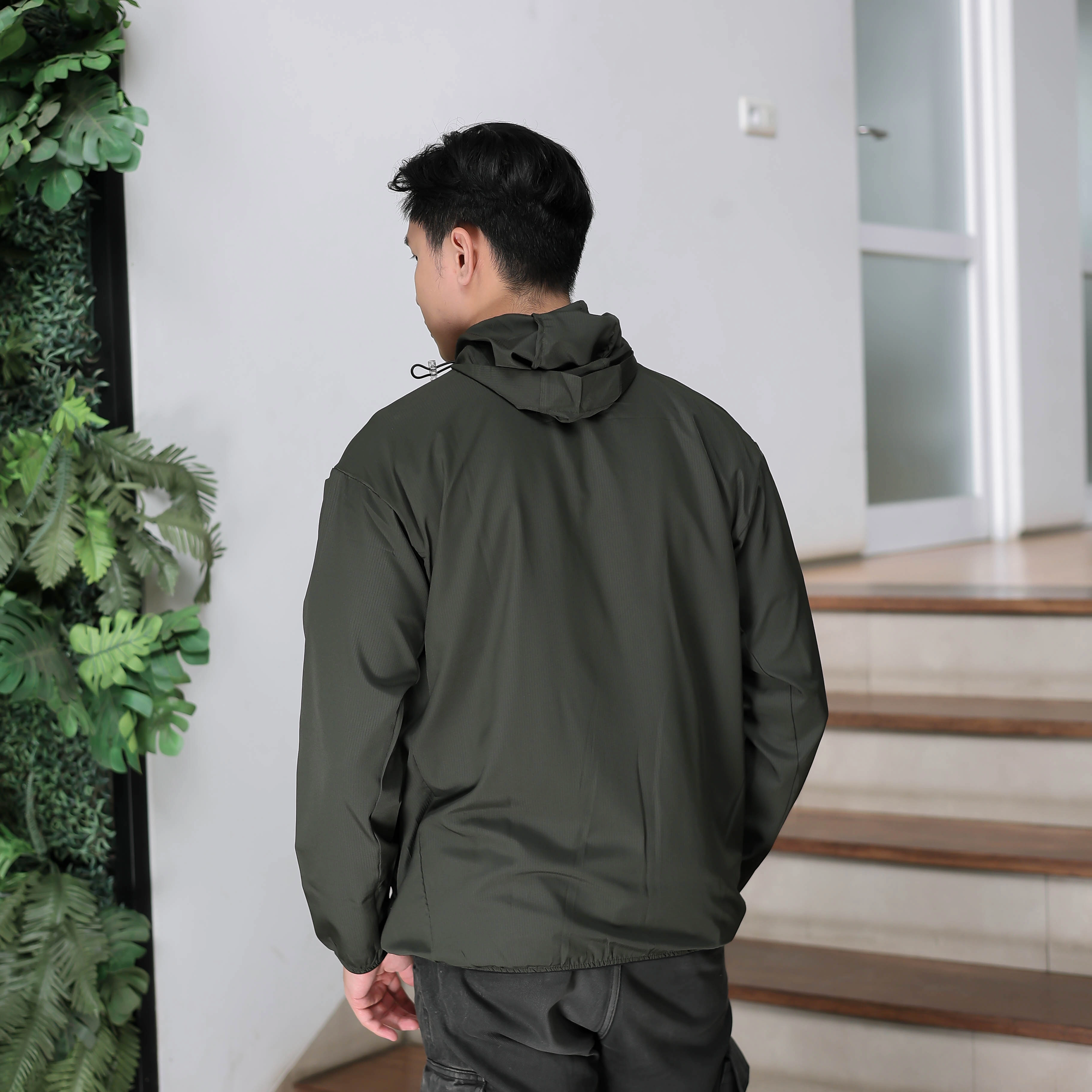 Troveast Cozy Daily Jacket Pocket Series Army