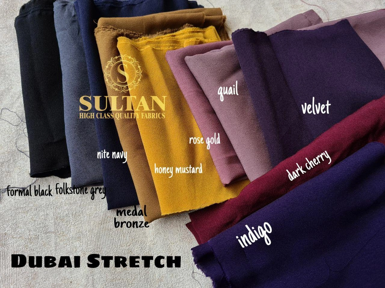 Kain Sultan Dubai Strech POLOS