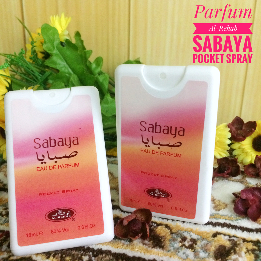 Parfum Minyak Wangi Al-Rehab Pocket Spray Sabaya 18ml