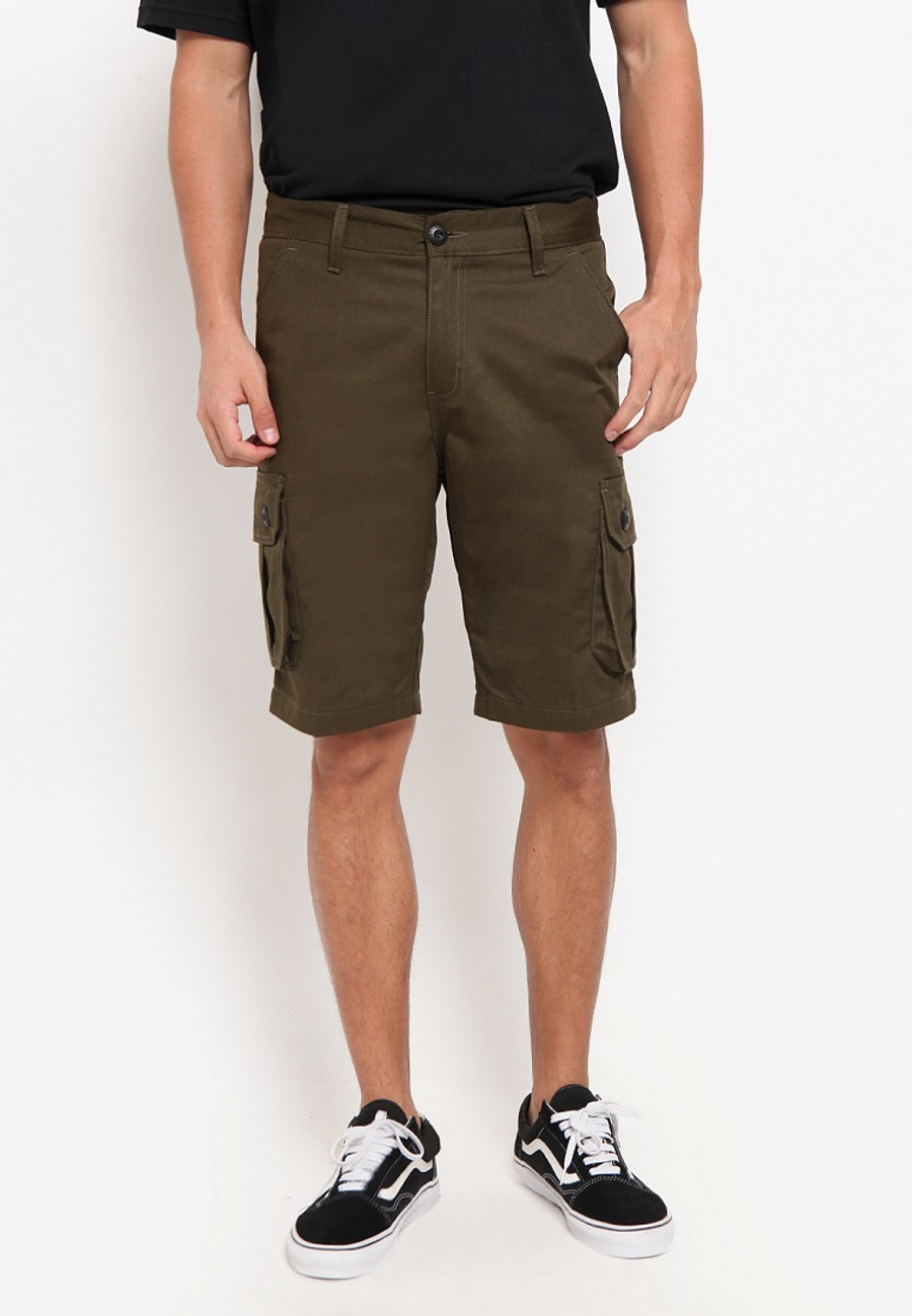 Celana Cargo pendek Tactical Green Hemmeh Celana Cargo pendek Tactical Green Hemmeh