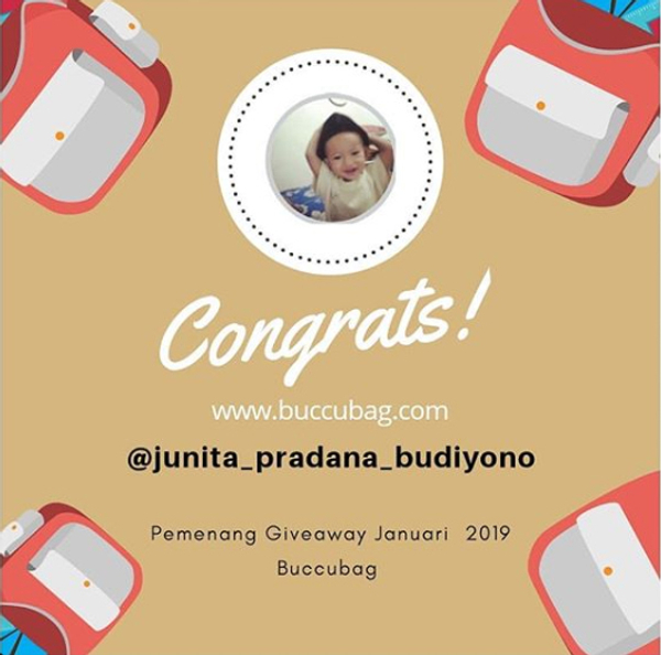 Pemenang Giveaway Januari Buccubag Buccubag