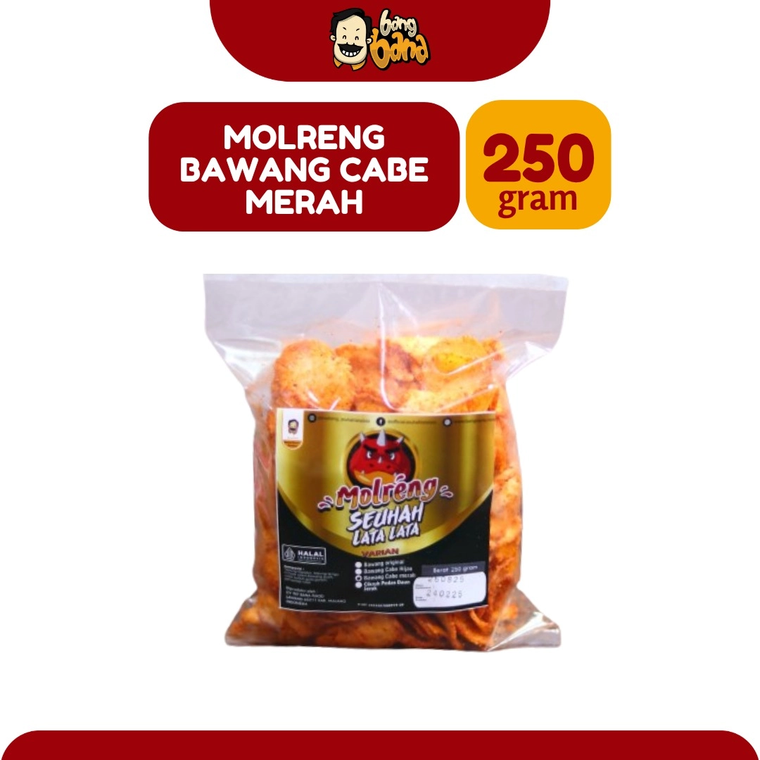 Molreng Seuhahlatalata Rasa Bawang Cabai Merah 250gr