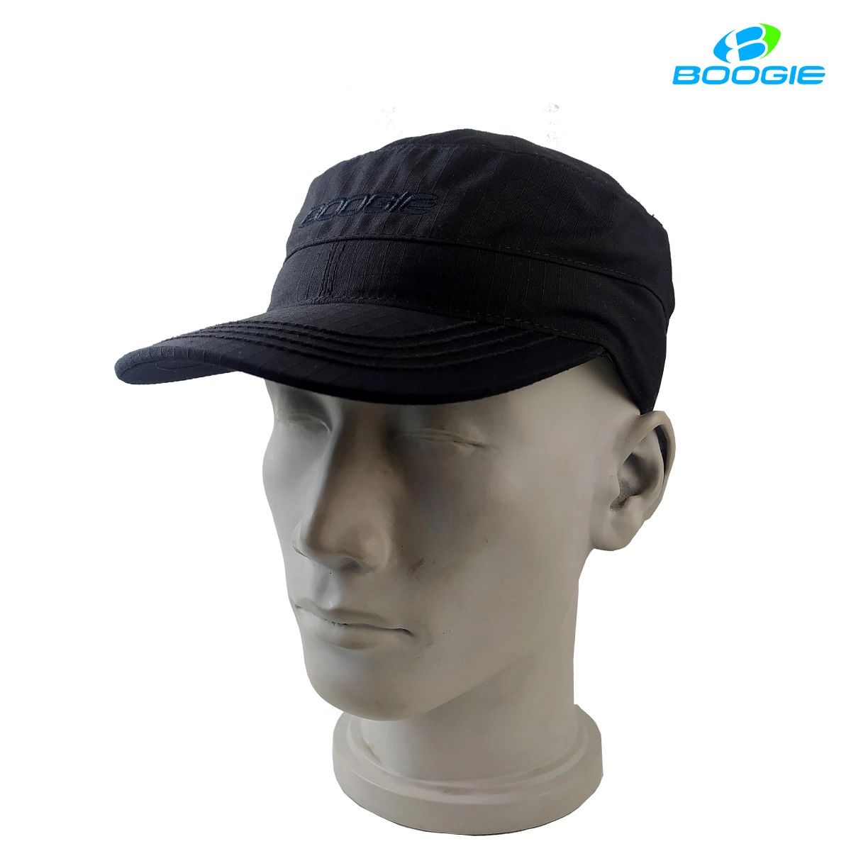 Topi Komando Lipat - Boogie Hitam