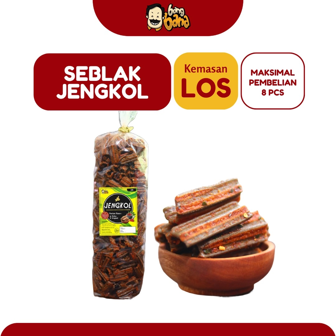 Kerupuk Seblak Jengkol Kemasan LOS 1,5kg
