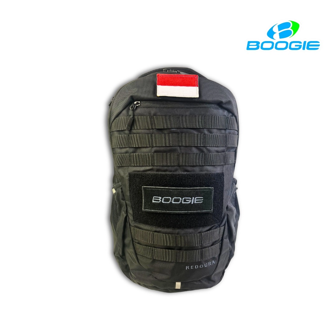 Tas Army pria Backpack Ransel Tactical Redoura - Boogie Hitam