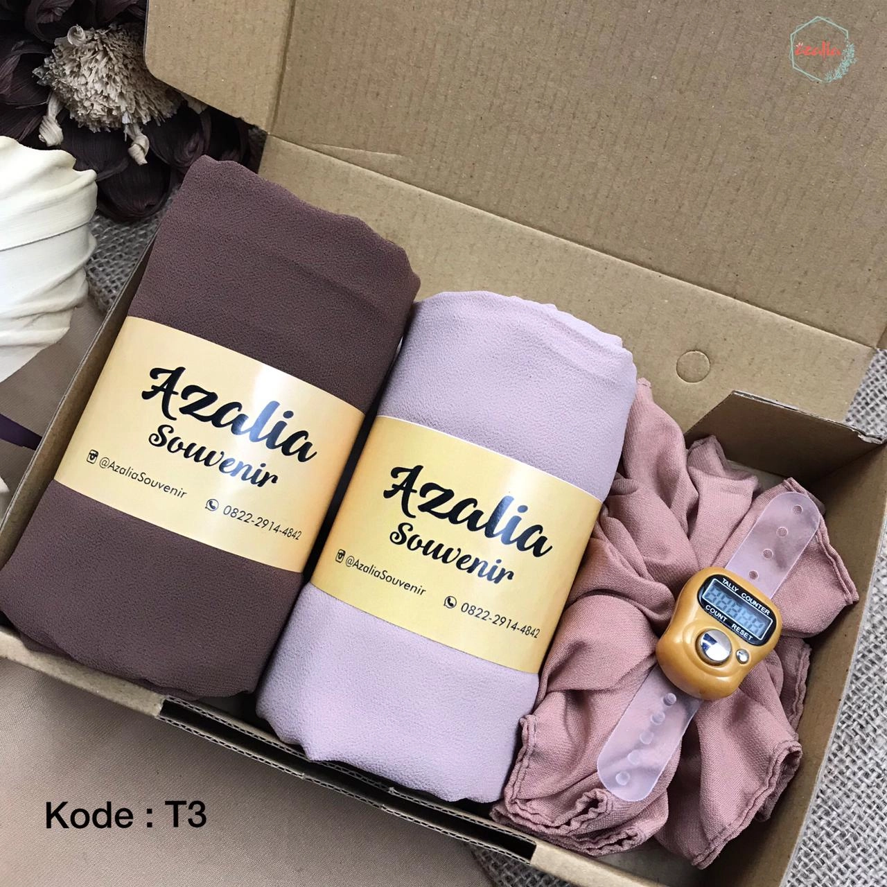 Hampers Gift Box Hijab Pashmina Kado Cewek Kado Ulang Tahun Wisuda Anniversary