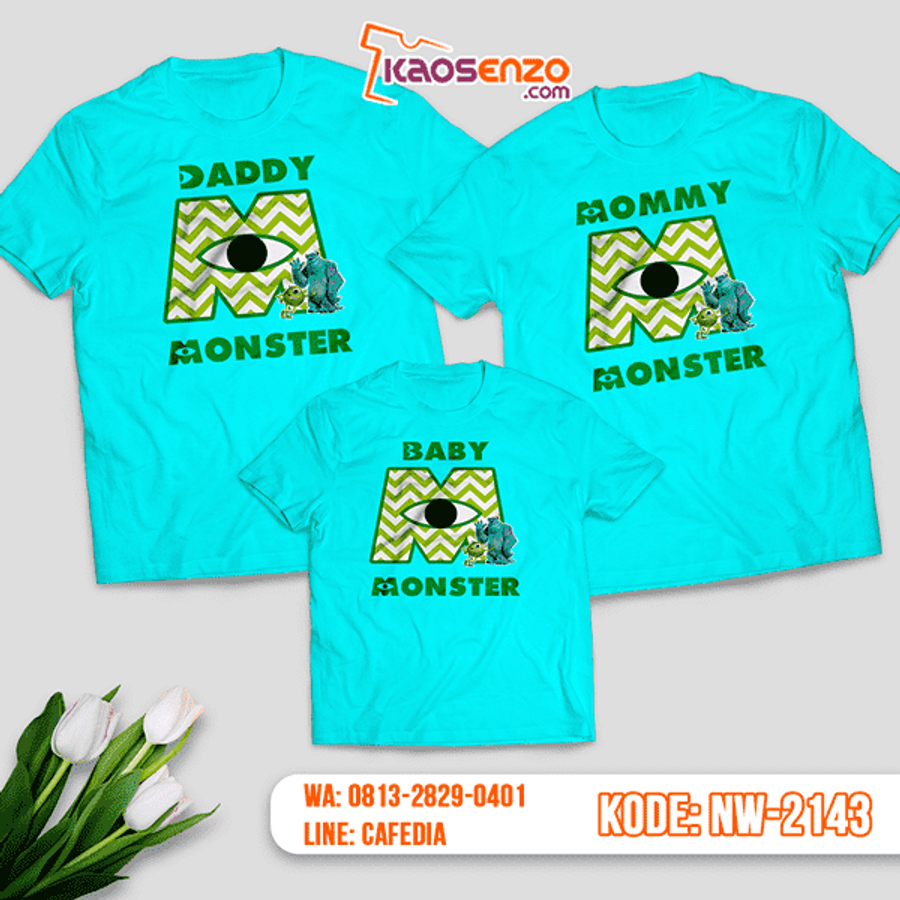 Jual Baju  Kaos  Couple  Keluarga  Keren Kaos  Family Motif 