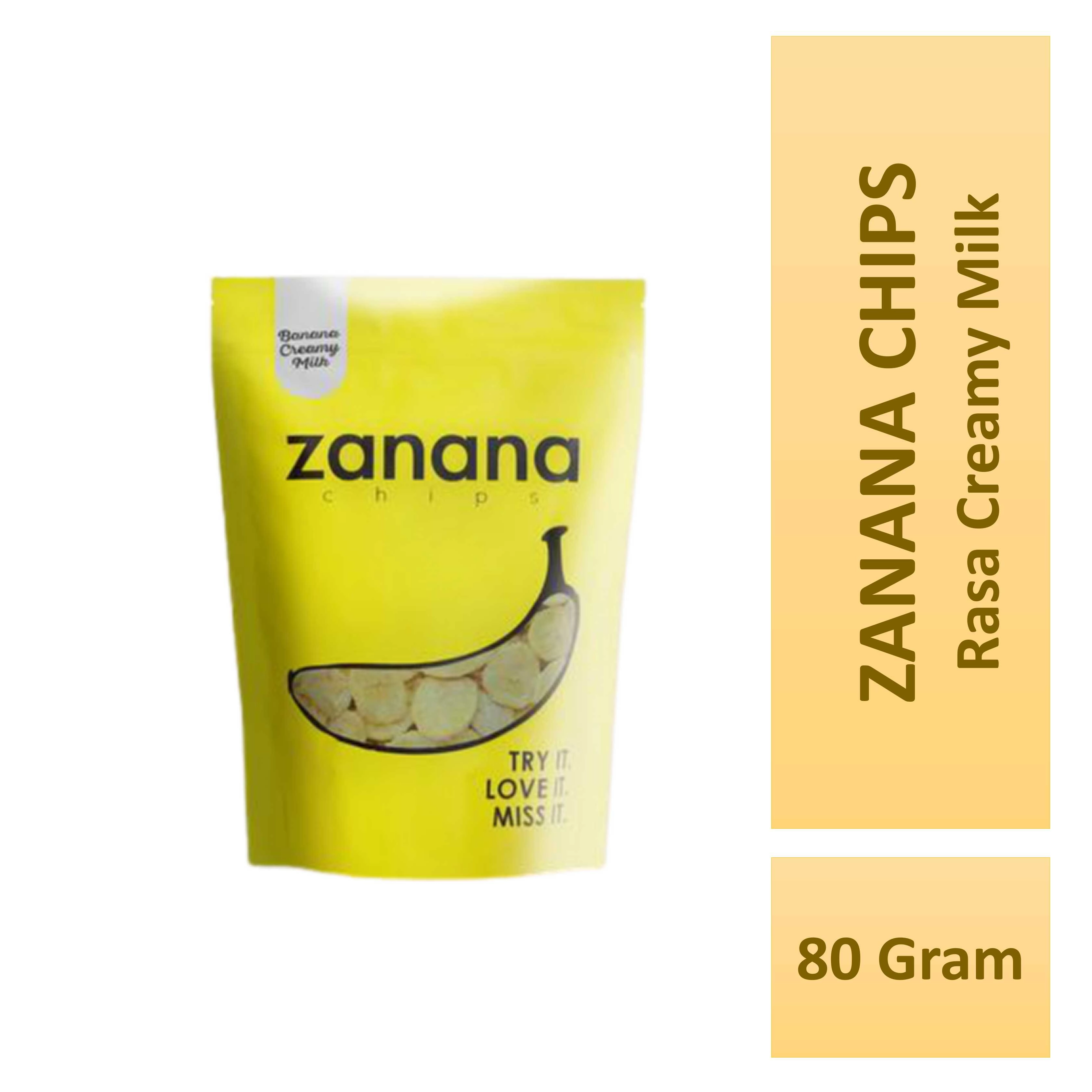 ZANANA Chips Keripik Pisang Manis All Varian