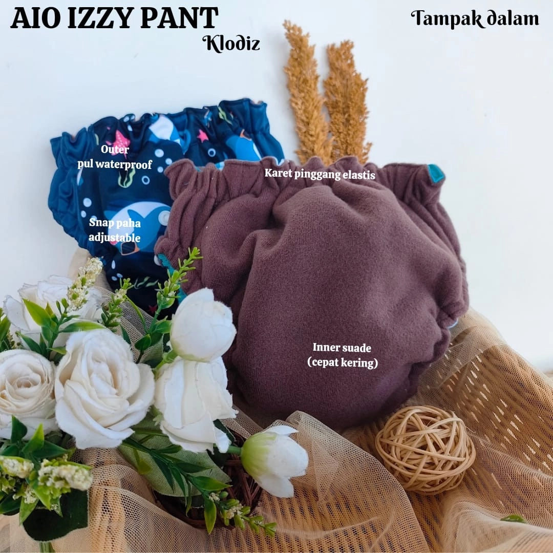 Klodiz izzy pant 4 layer (adjustable 6-18 kg)