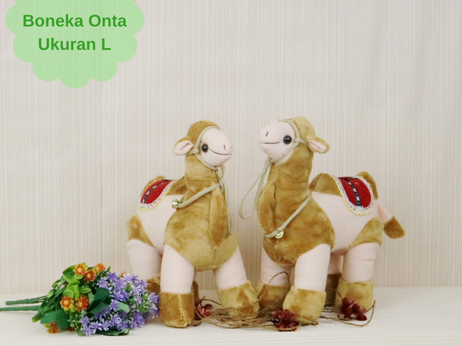 Boneka Onta Ukuran L Souvenir Oleh Oleh Haji dan Umroh