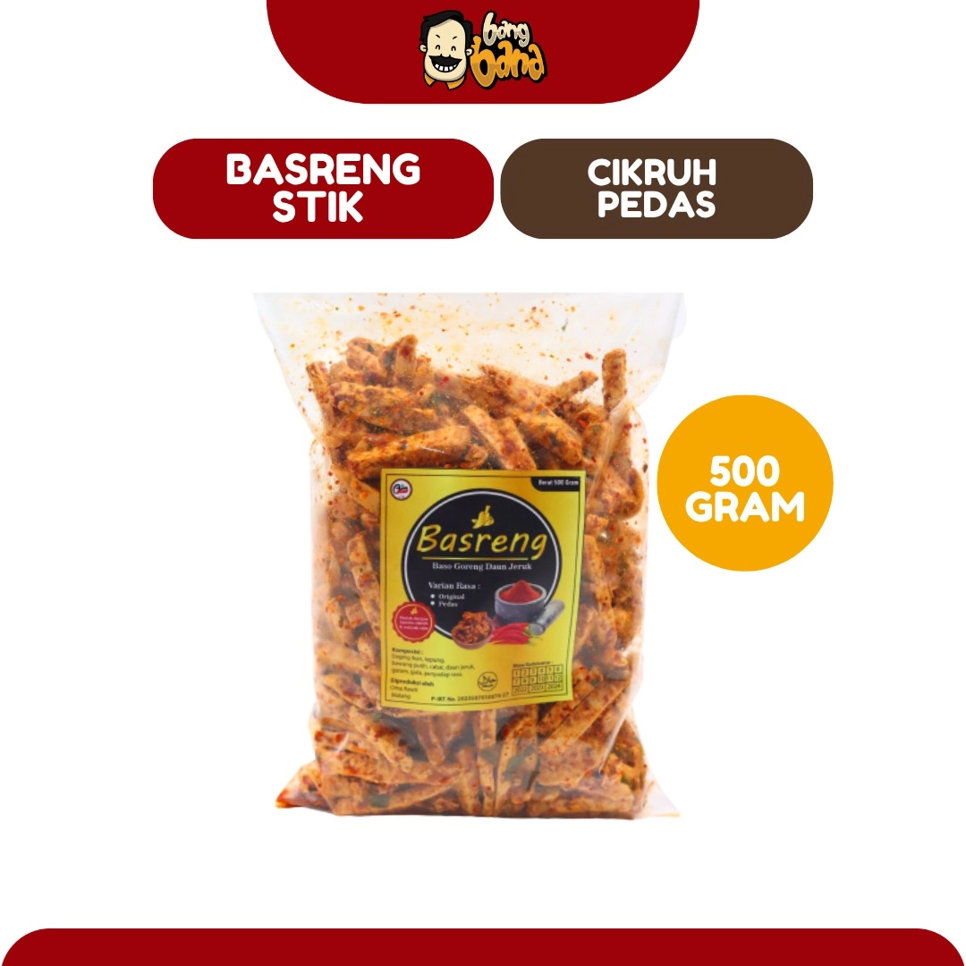 Basreng Stik Pedas 500gr