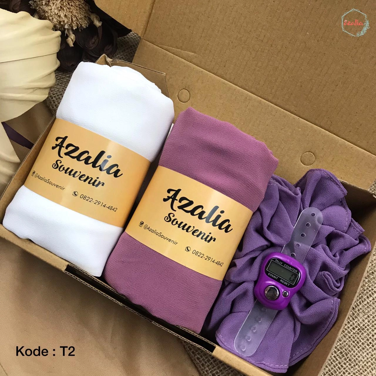 Hampers Gift Box Hijab Pashmina Kado Cewek Kado Ulang Tahun Wisuda Anniversary