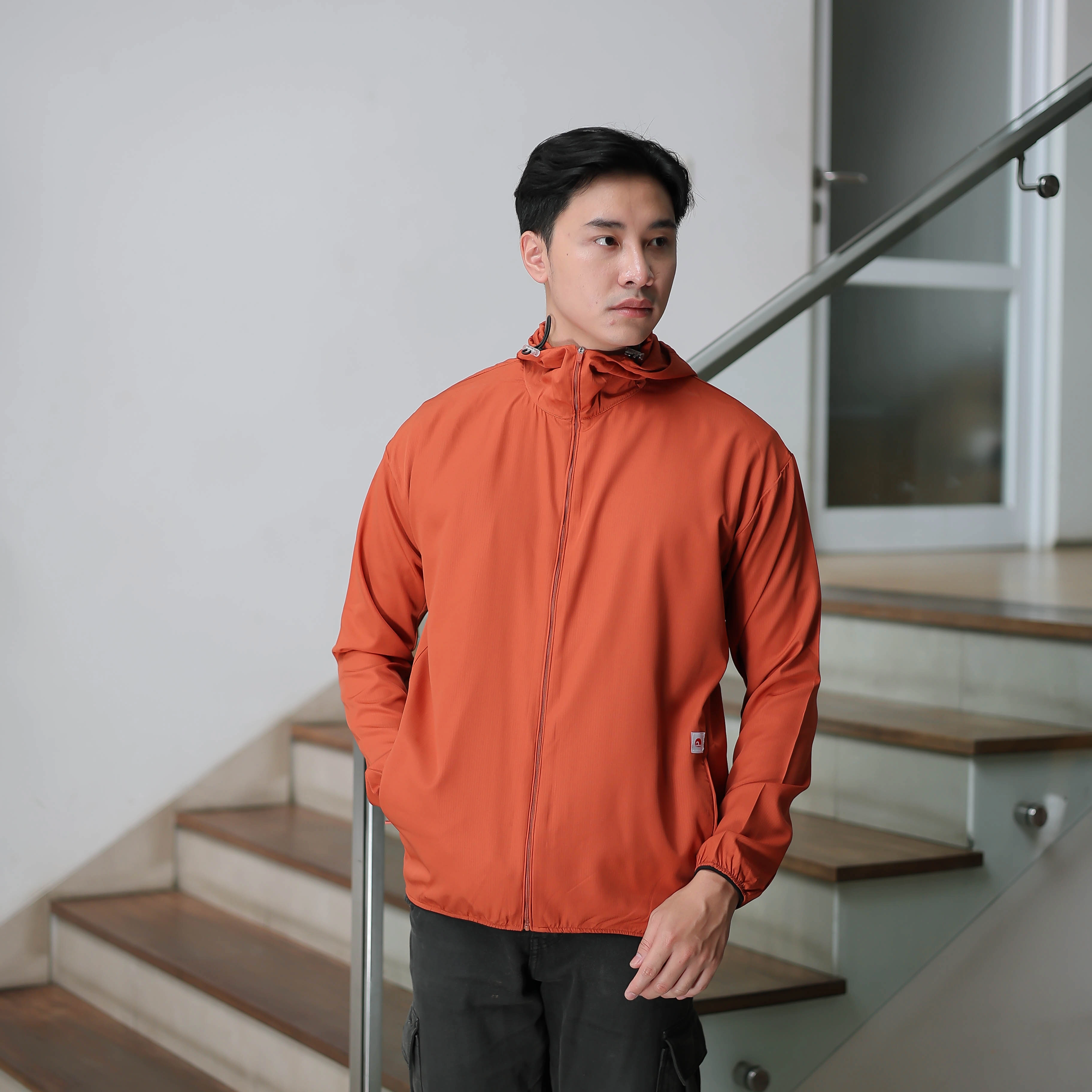 Troveast Cozy Daily Jacket Pocket Series Terracotta
