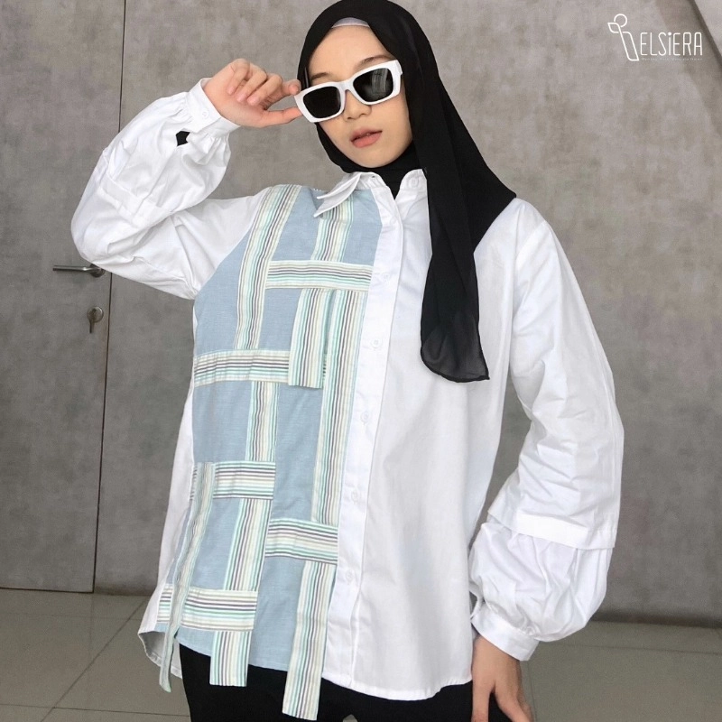 Raima Shirt Mint dan Matcha Vol2