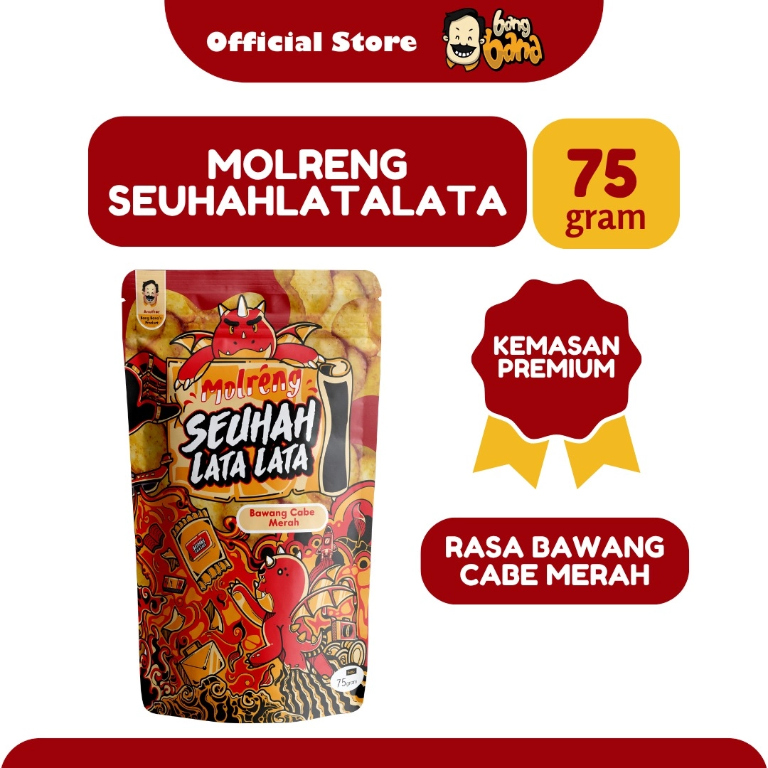 Molreng Seuhahlatalata Premium Rasa Bawang Cabai Merah 75gr