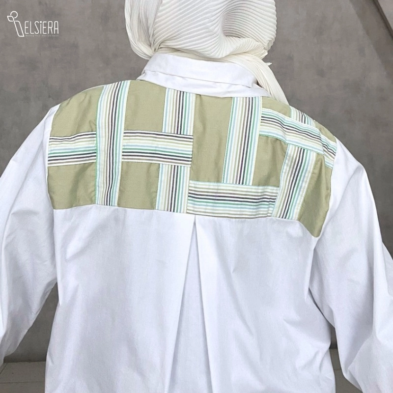 Raima Shirt Mint dan Matcha Vol2