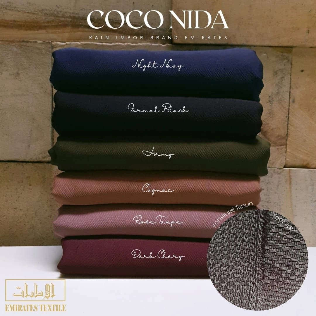 Kain Import Emirate Textile Coco Nida 