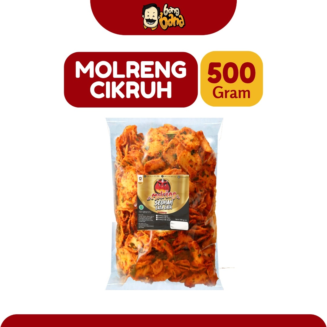 Molreng Seuhahlatalata Rasa Cikruh Pedas Daun Jeruk 500gr