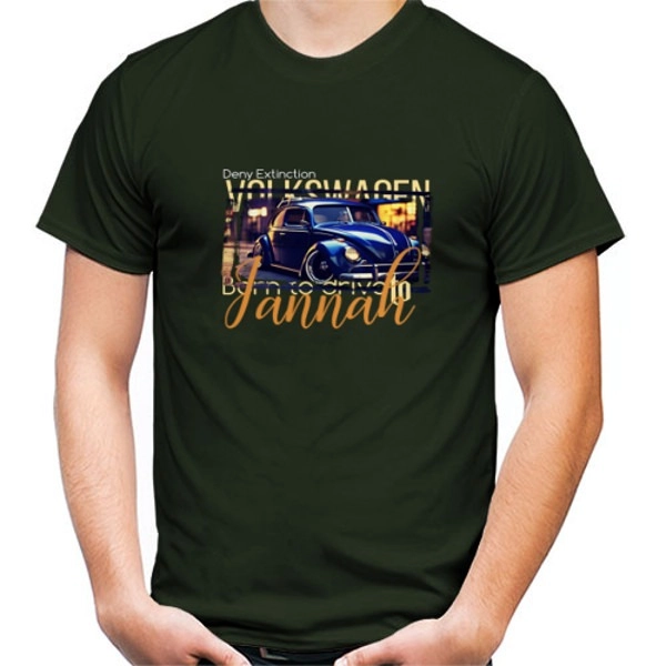 Born To drive To Jannah VW Theme dinclothe