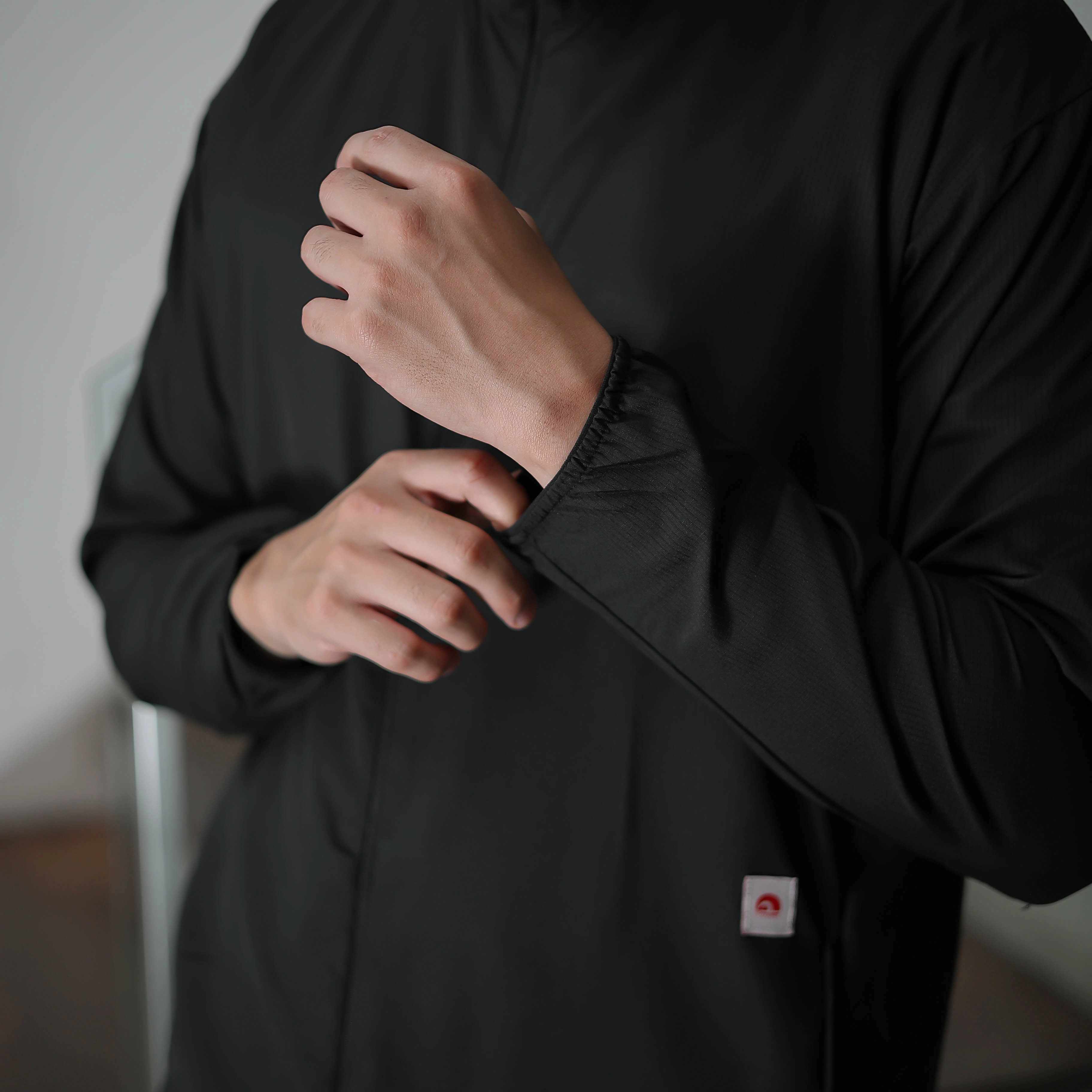 Troveast Cozy Daily Jacket Pocket Series Black