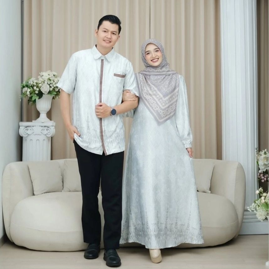 🔥PROMO SPESIAL🔥  Couple Aisyah Raya Size Model🥳