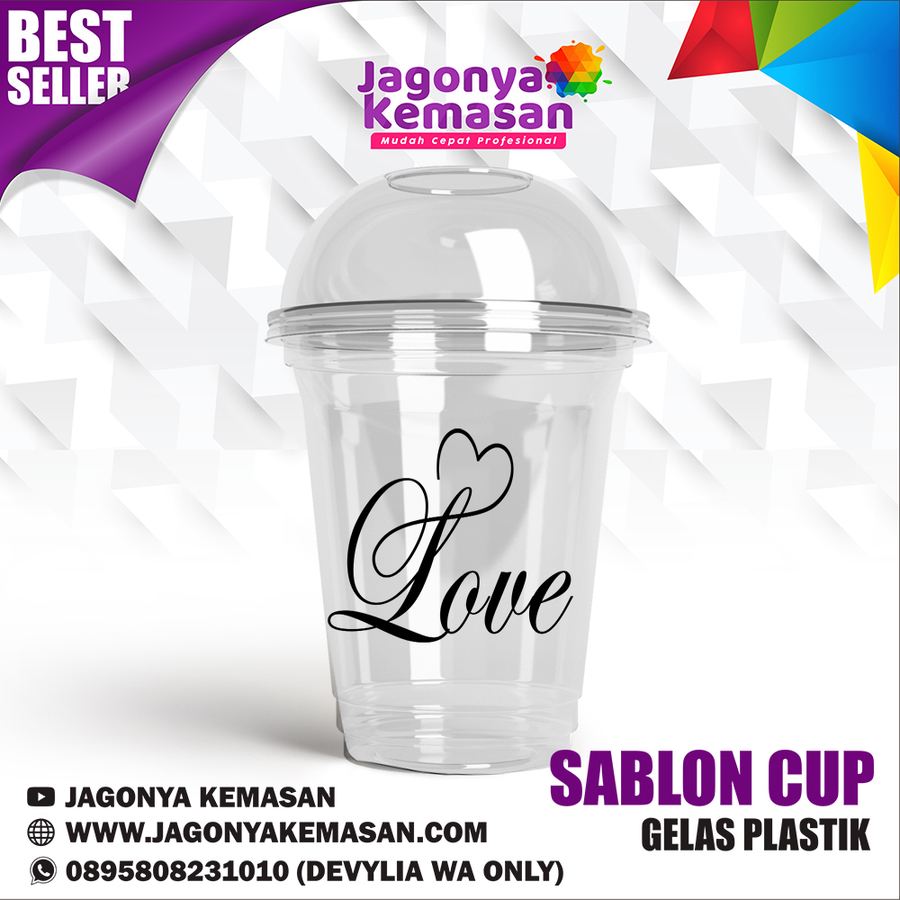 Wa 0895808231010 Cetak Cup Plastik  Tulungagung