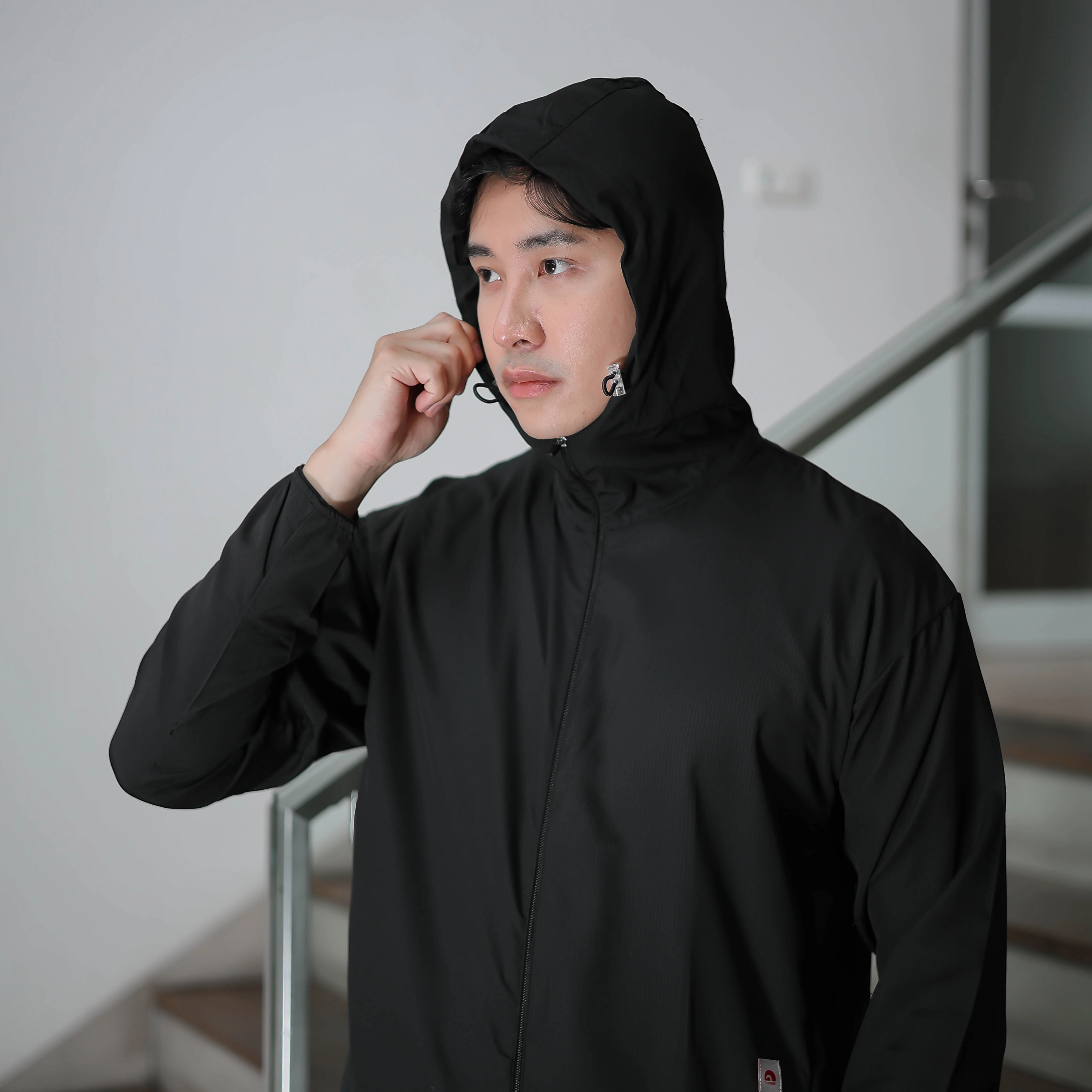 Troveast Cozy Daily Jacket Pocket Series Black