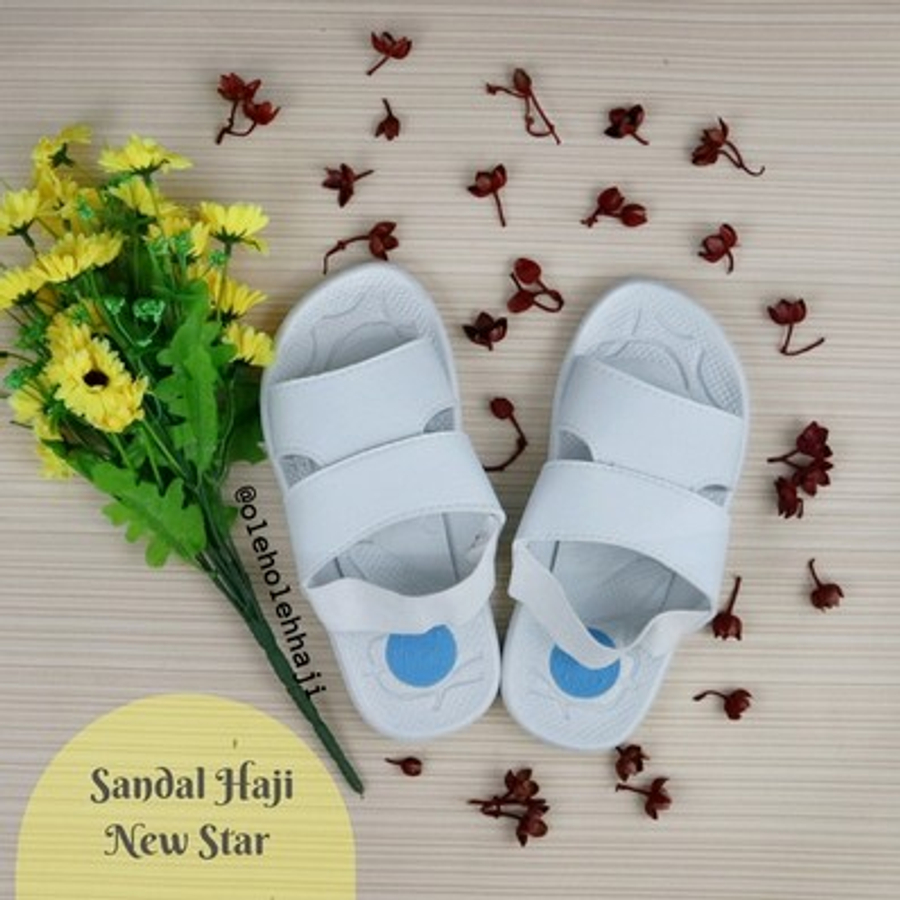 Sandal Haji Pria New Star Ringan Nyaman Perlengkapan 