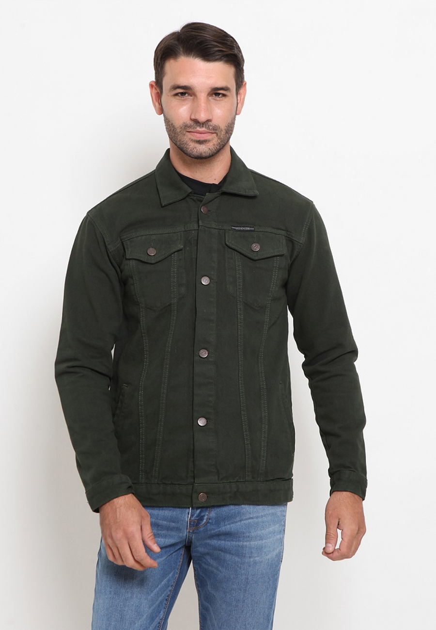  Jaket  Jeans  Hemmeh Green