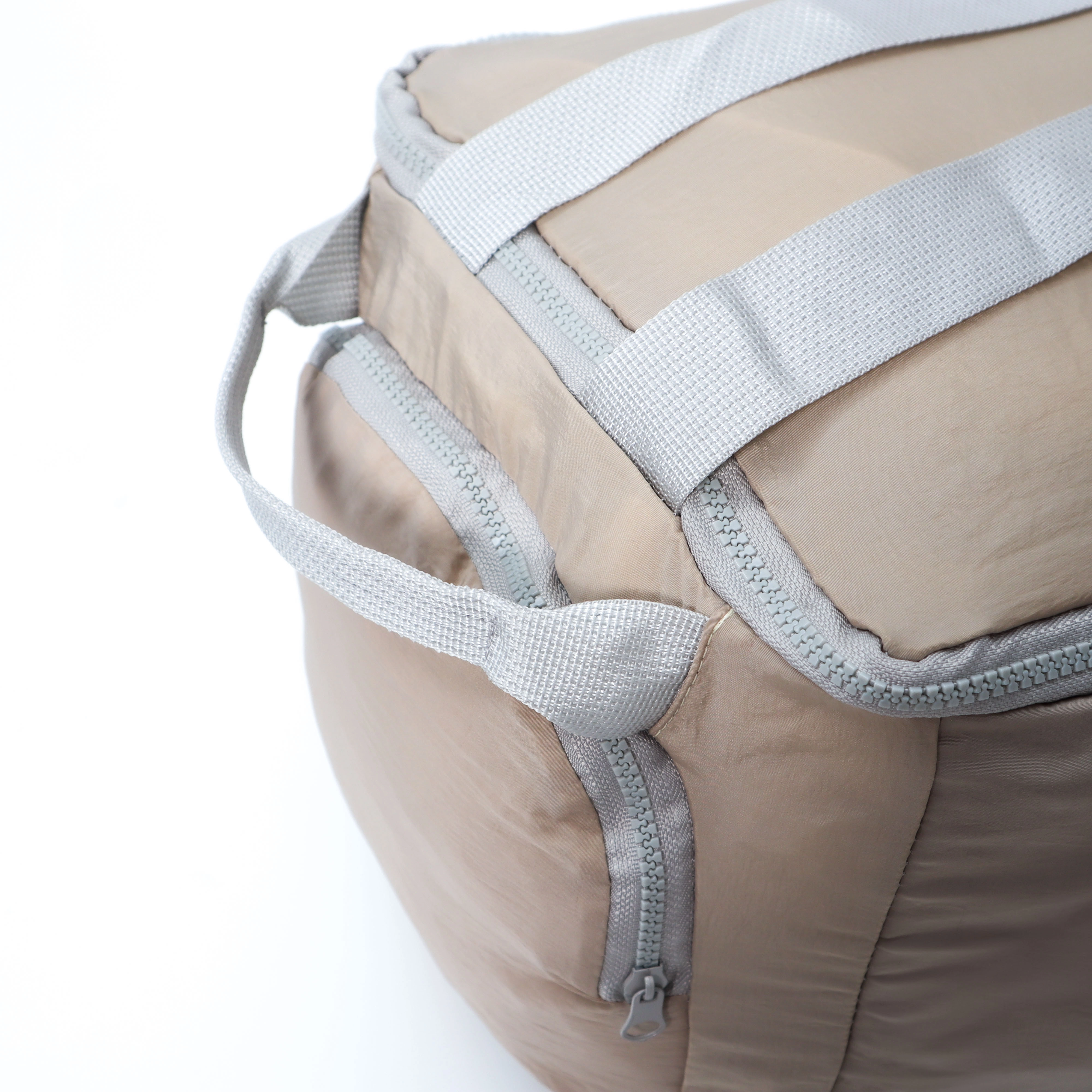 Troveast Tas Travel Lipat Safar Series Milk Tea 20 Liter Kapasitas Bahan Nylon Crinkle Mudah Dibawa Bepergian Ringan Water-Repellent Stylish untuk Travel Belanja dan Daily Use