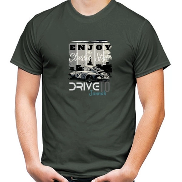 Enjoy & Drive To Jannah Original dinclothe Tshirt
