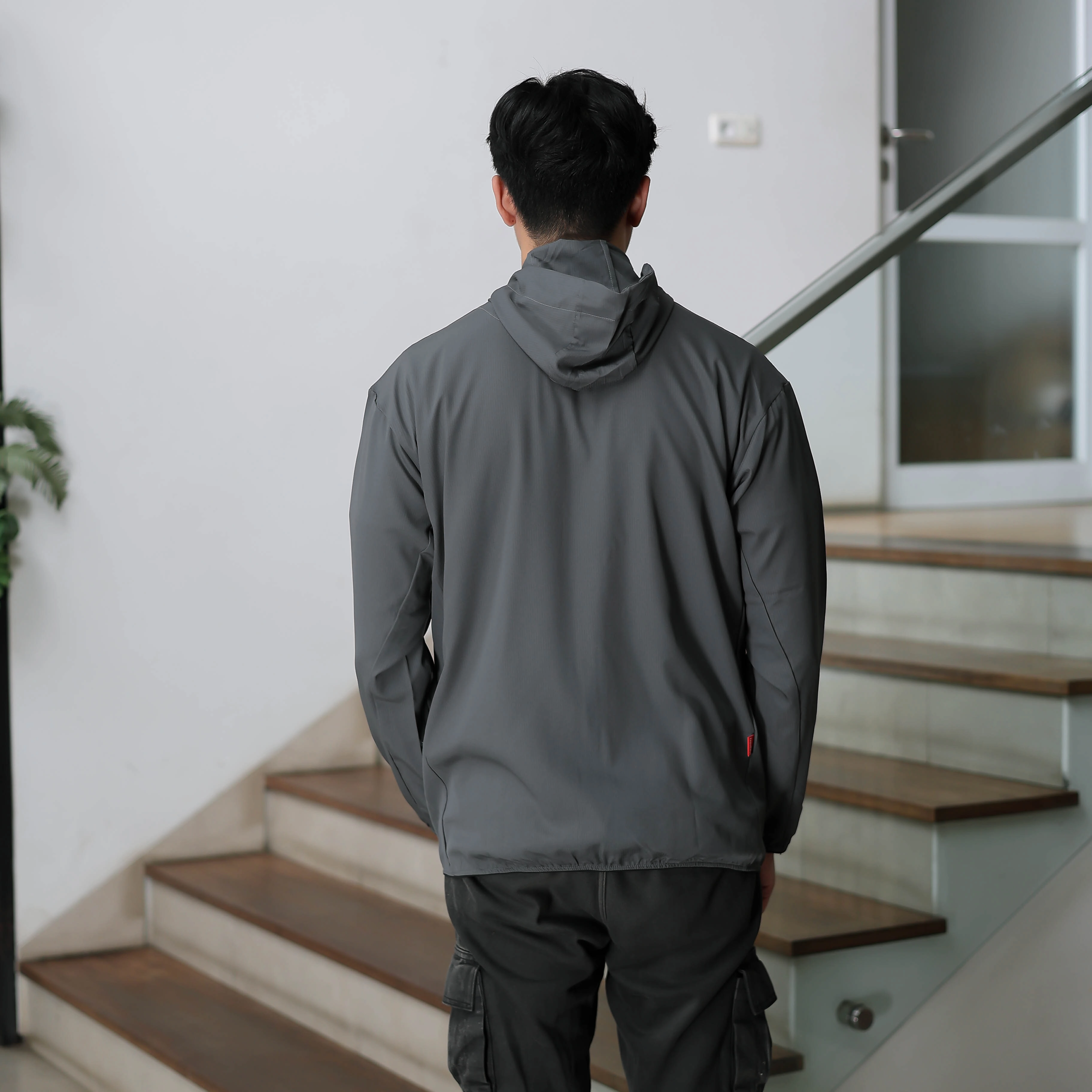 Troveast Cozy Daily Jacket Pocket Series Grey