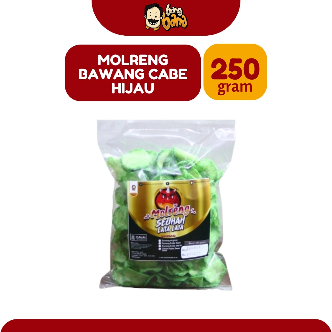 Molreng Seuhahlatalata Rasa Bawang Cabai Hijau 250gr