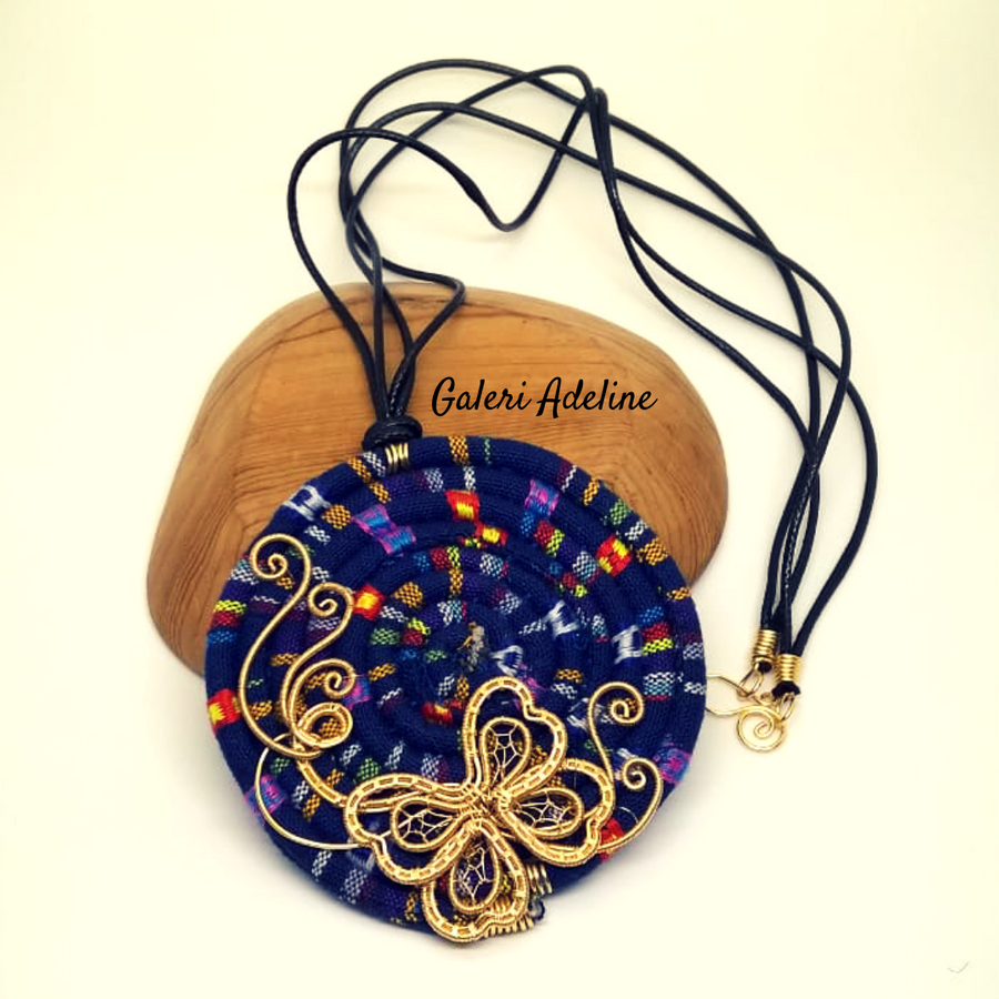 Kalung Tali Rajut  Adeline accessories