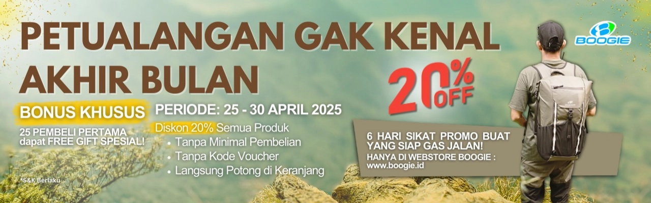 Promo 20% Akhir Bulan 