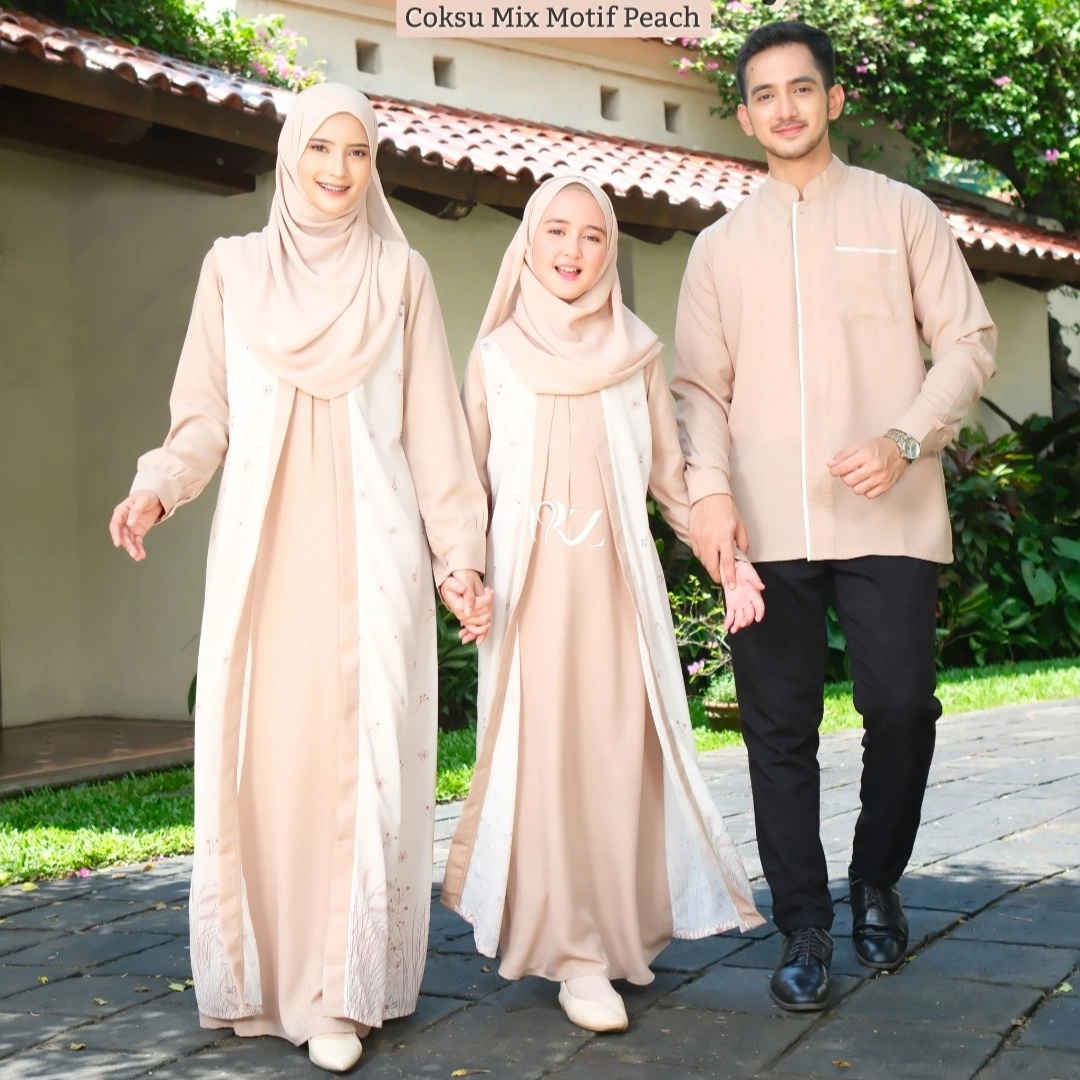 Baju Keluarga Flora Alang / Sarimbit Layer Motif Alang ✨