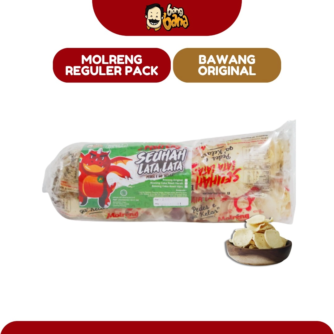 Molreng Seuhahlatalata Rasa Bawang Original Kemasan Reguler 1 Pack isi 11 Pcs