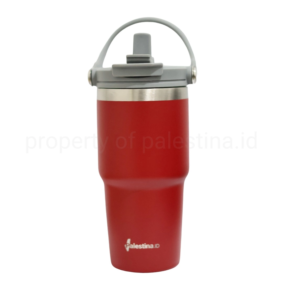 Tumbler palestina 600ml palestinaid signature red