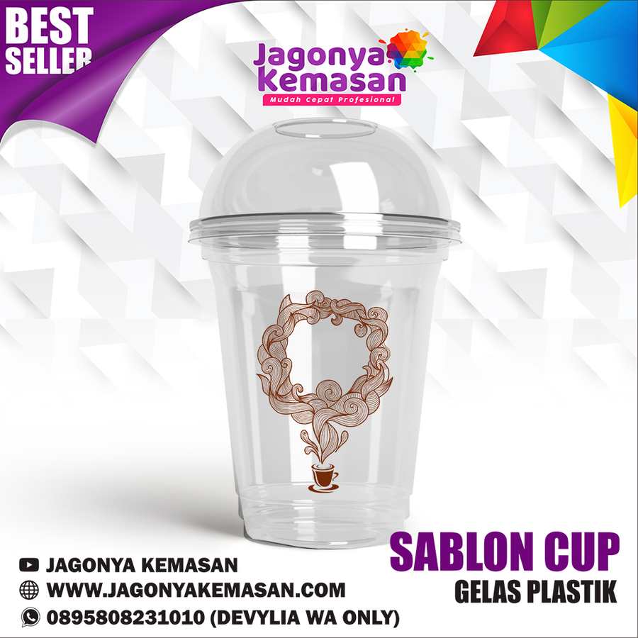 Wa 0895808231010 Cup Minuman Sablon Tulungagung