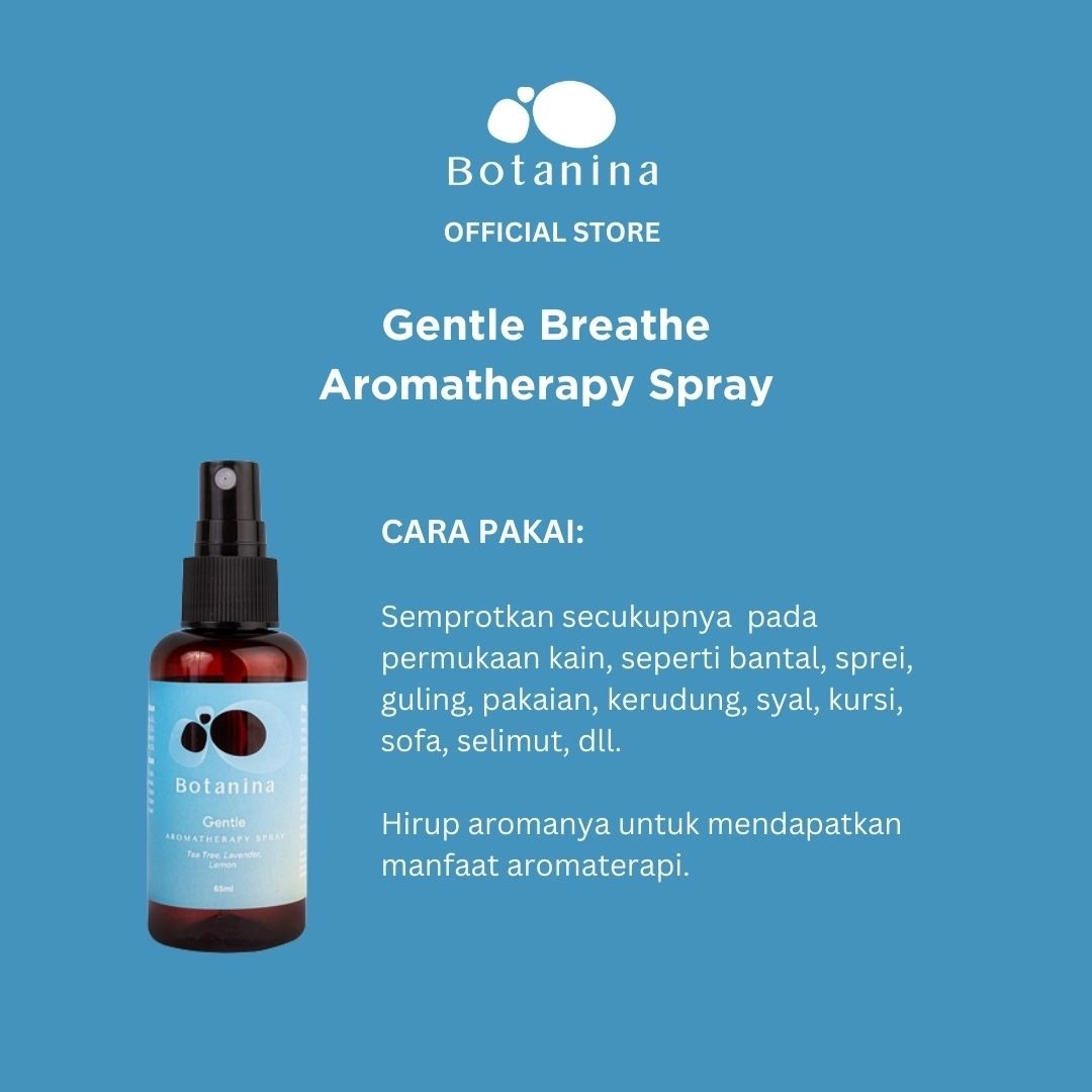 Botanina Gentle & Breezy Aromatherapy Spray | Redam Cold Cough Flu Batuk Pilek