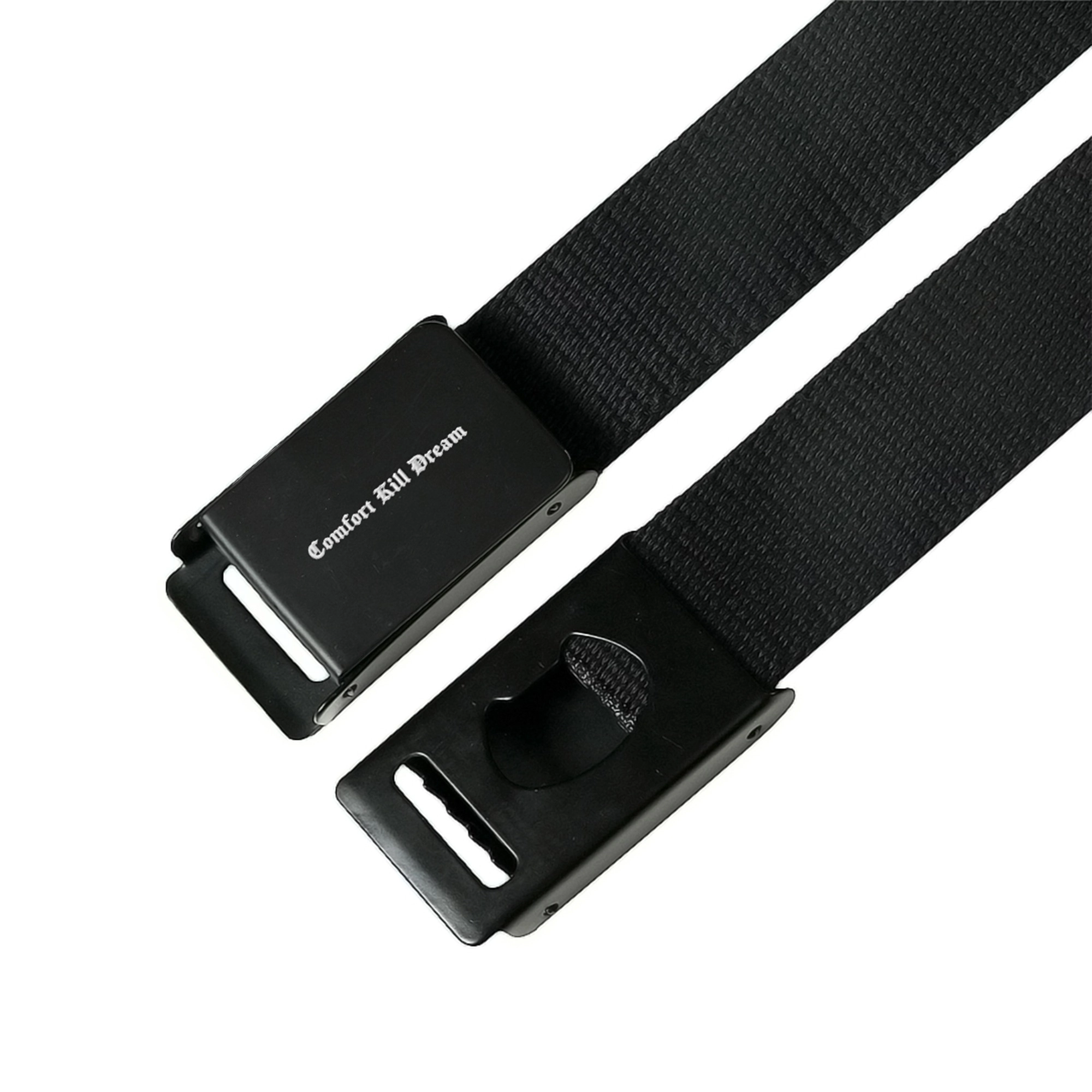 Ikat Pinggang Kanvas Webing Distro Original Langky Belt UDPR COMFERTO Hitam Putih Abu